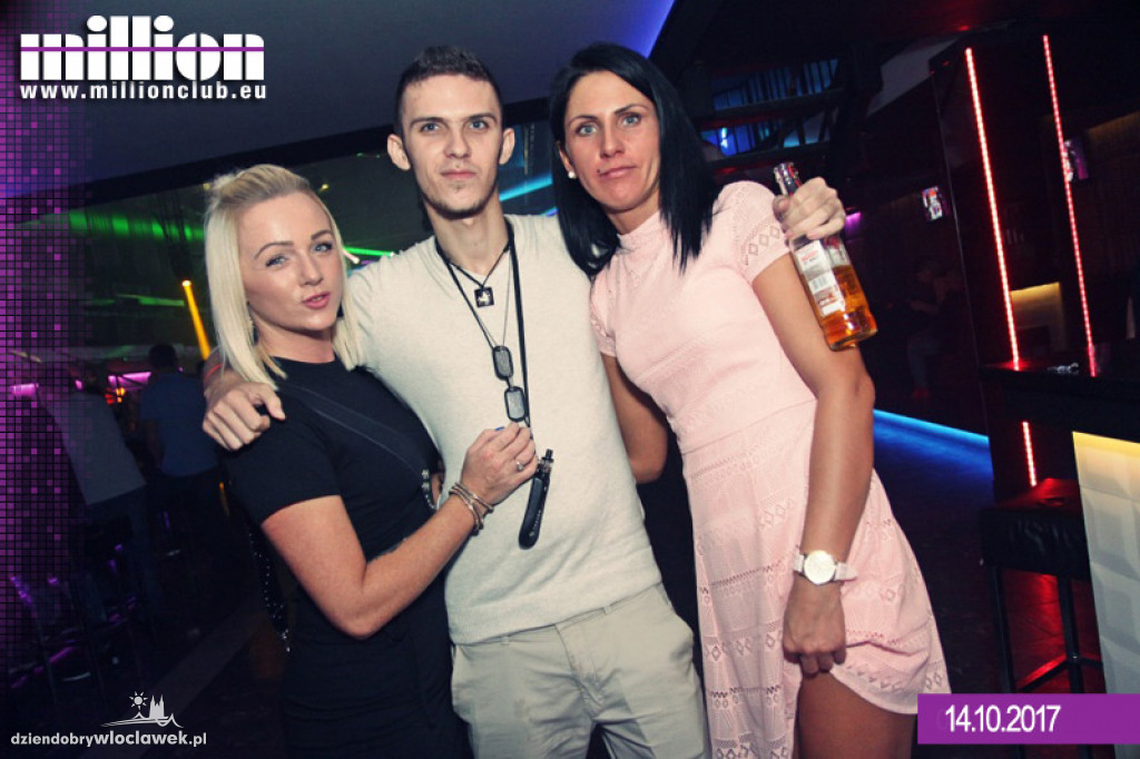 Sobotnia zabawa w klubie Million
