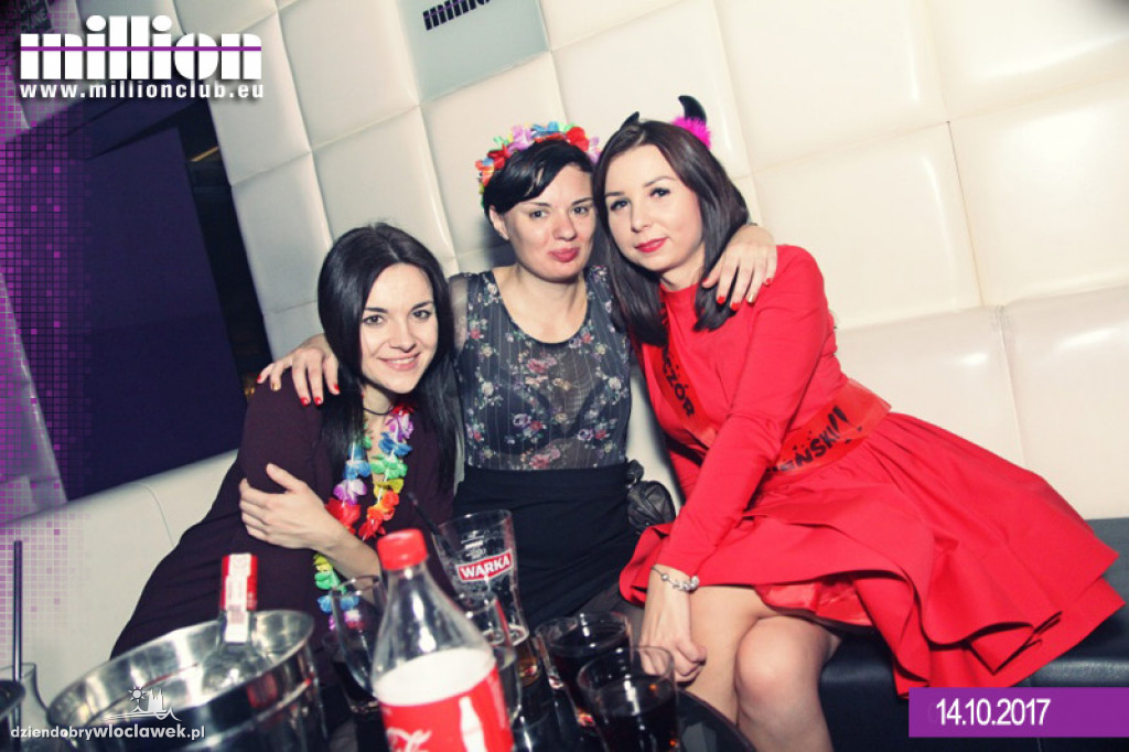 Sobotnia zabawa w klubie Million