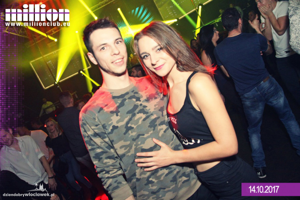 Sobotnia zabawa w klubie Million
