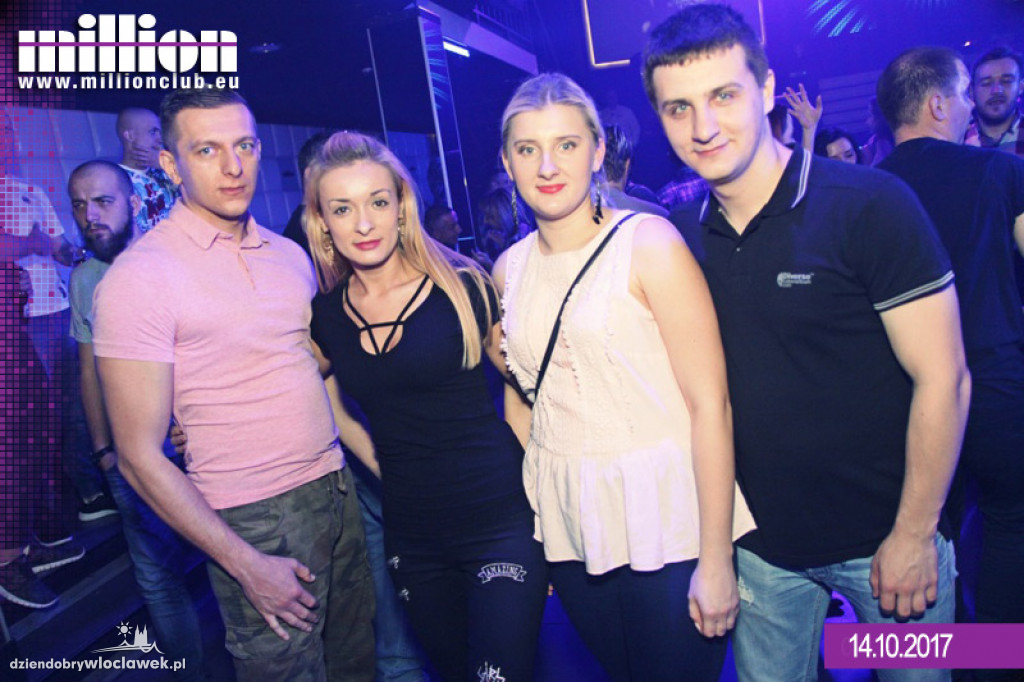 Sobotnia zabawa w klubie Million