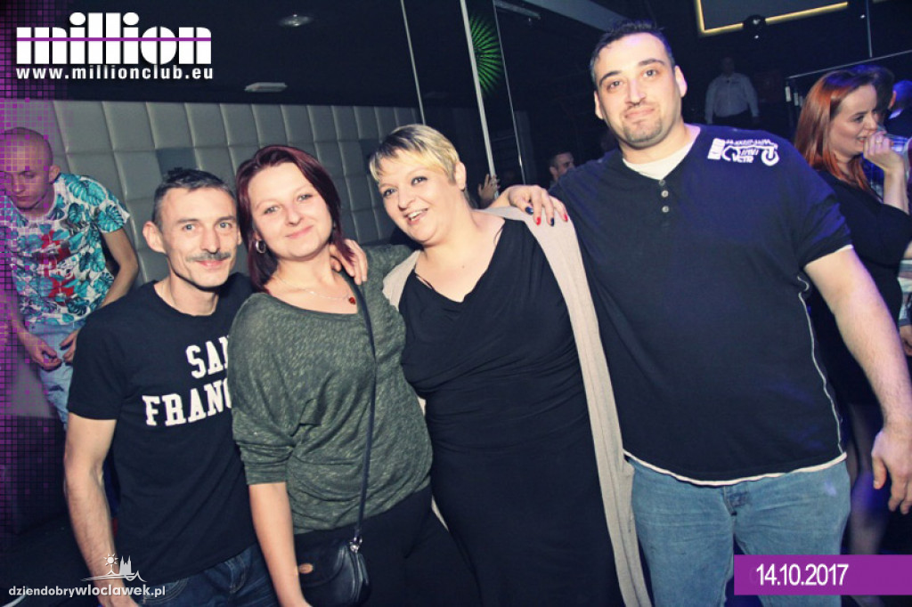 Sobotnia zabawa w klubie Million