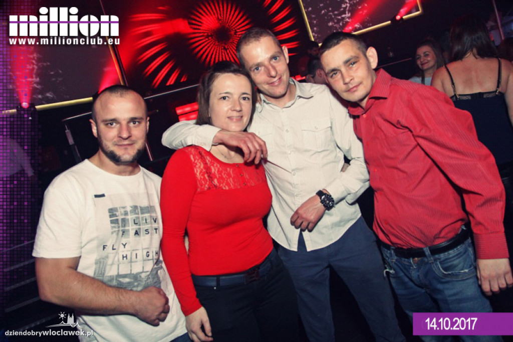 Sobotnia zabawa w klubie Million