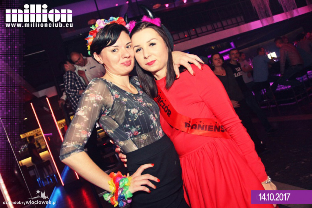 Sobotnia zabawa w klubie Million