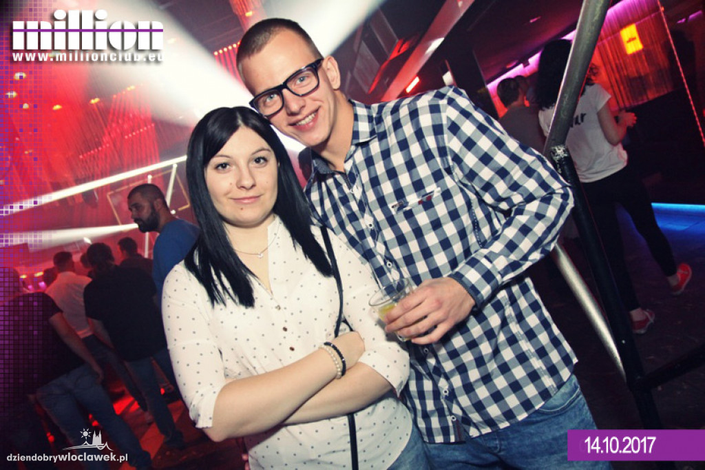 Sobotnia zabawa w klubie Million