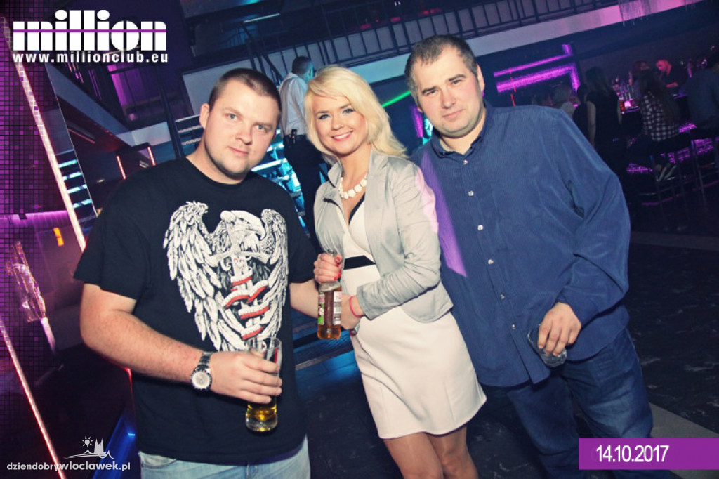 Sobotnia zabawa w klubie Million