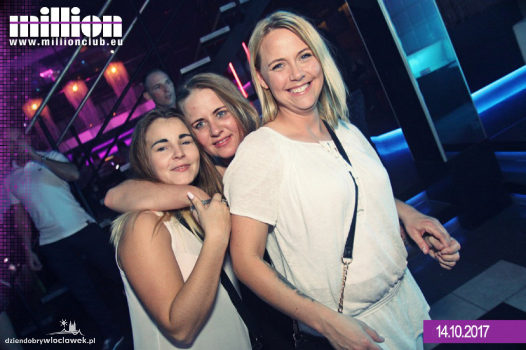 Sobotnia zabawa w klubie Million