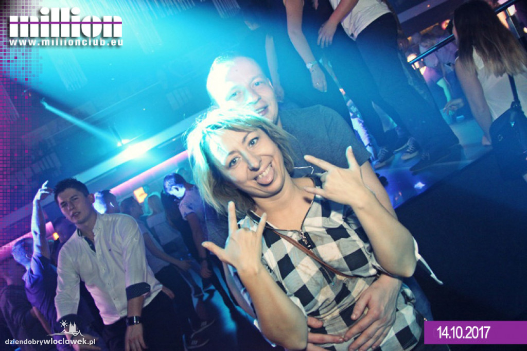 Sobotnia zabawa w klubie Million