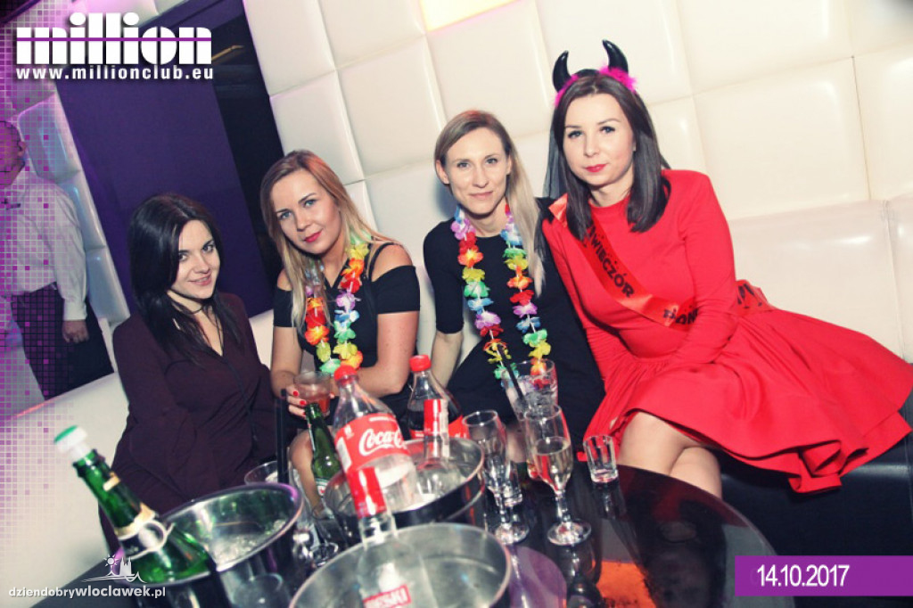 Sobotnia zabawa w klubie Million