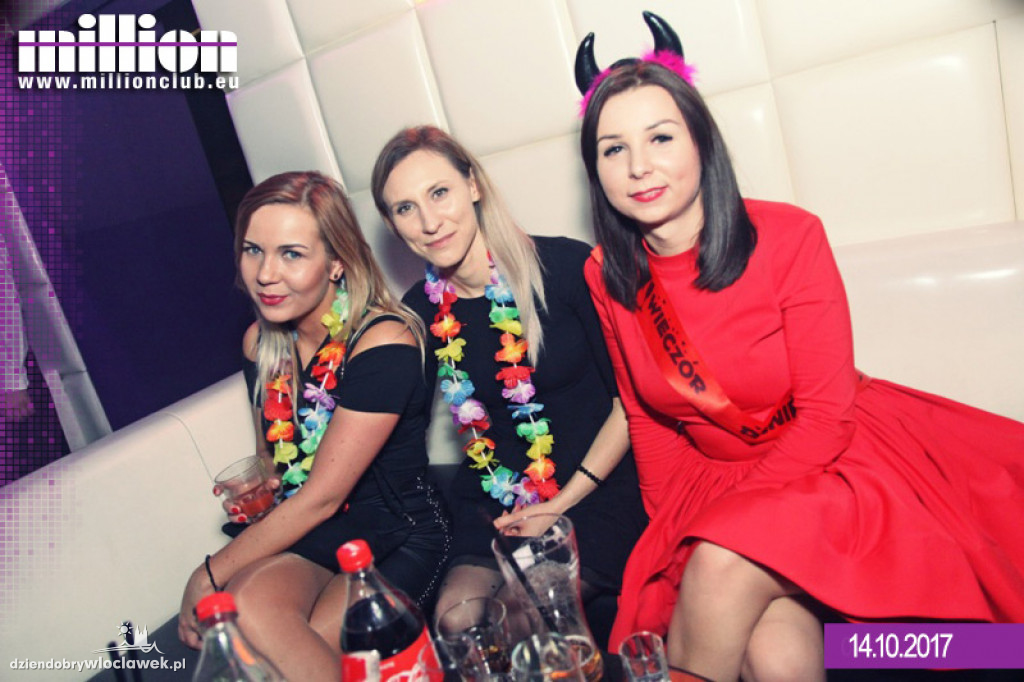 Sobotnia zabawa w klubie Million