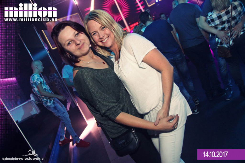 Sobotnia zabawa w klubie Million