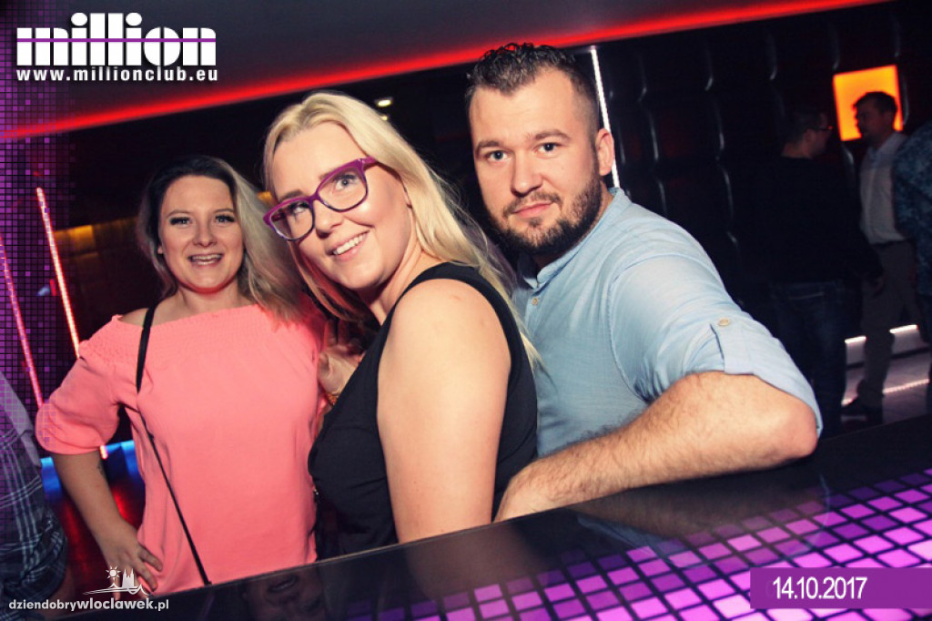 Sobotnia zabawa w klubie Million