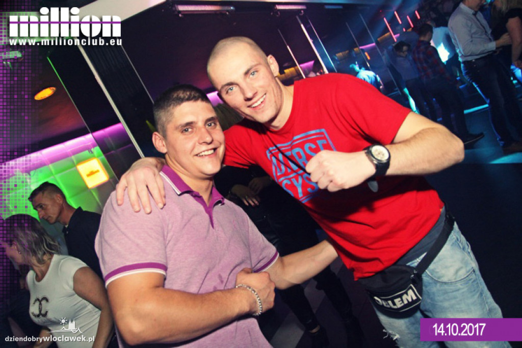Sobotnia zabawa w klubie Million