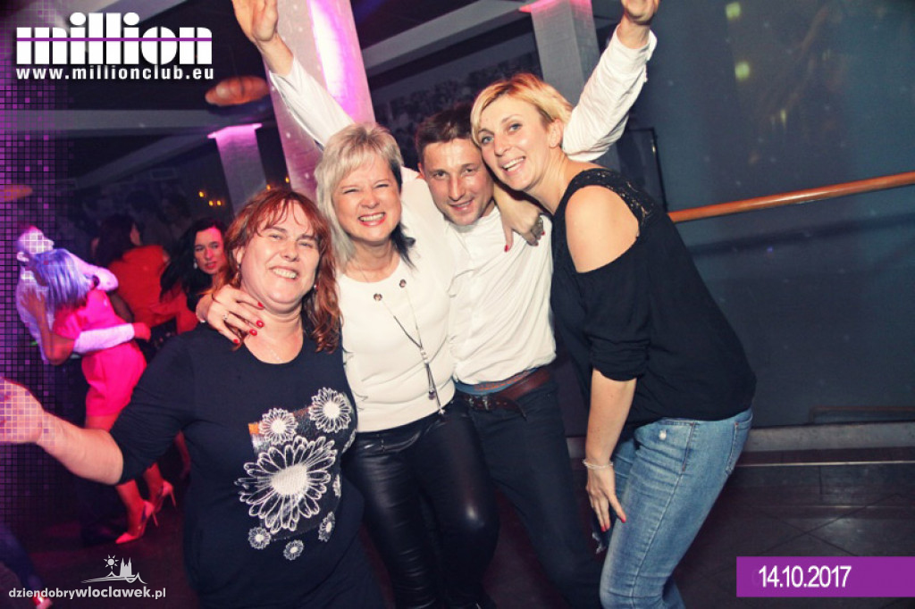 Sobotnia zabawa w klubie Million