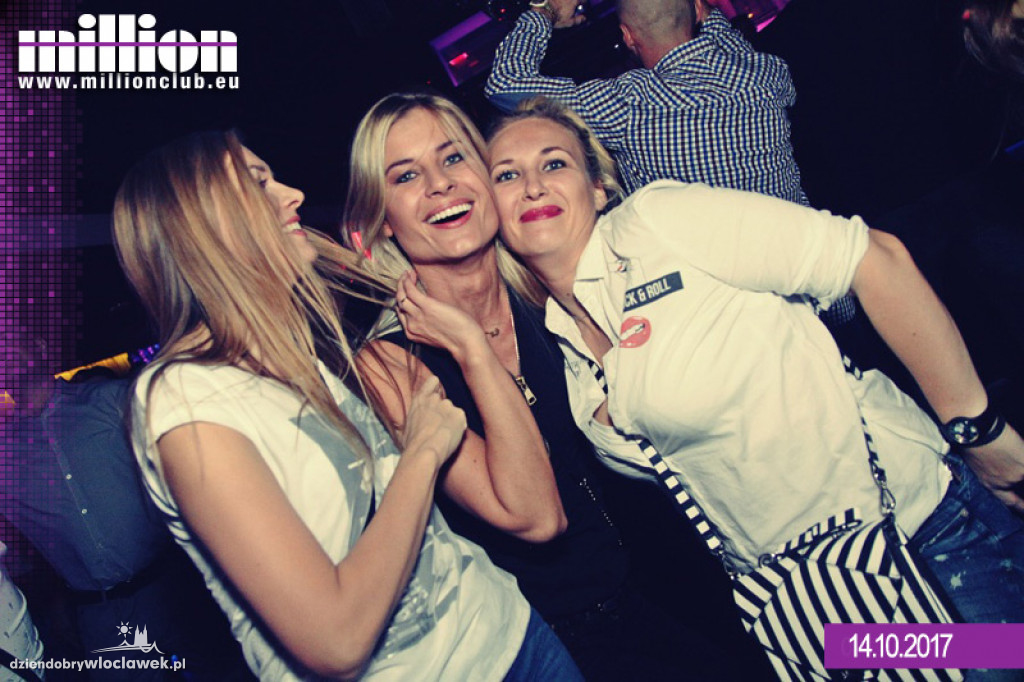 Sobotnia zabawa w klubie Million