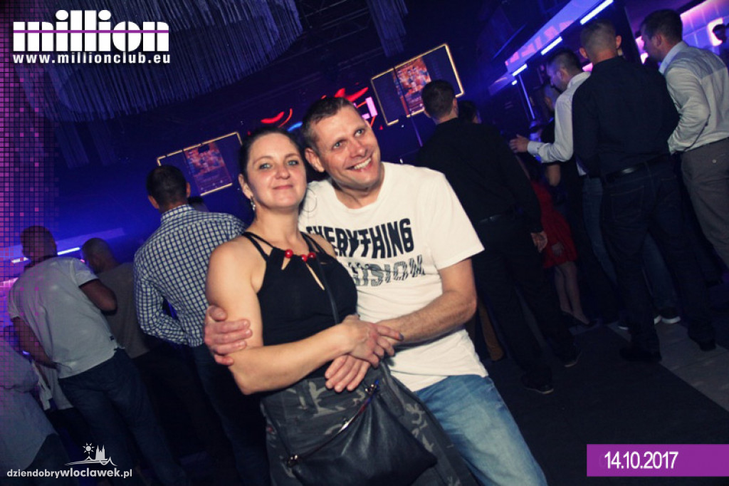 Sobotnia zabawa w klubie Million