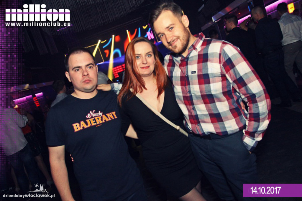 Sobotnia zabawa w klubie Million