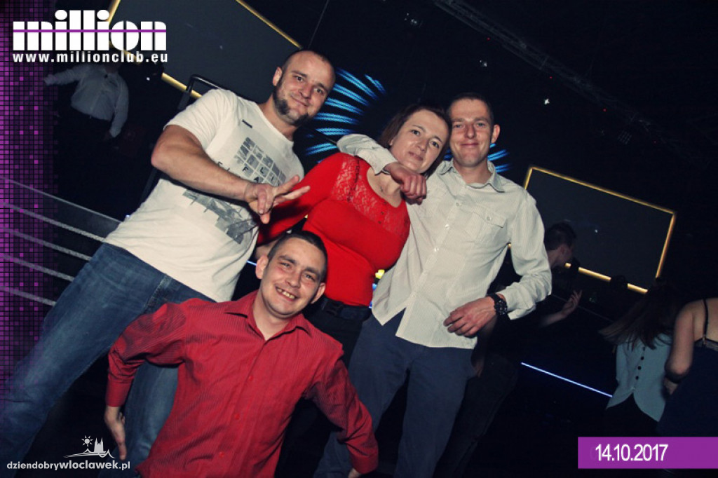 Sobotnia zabawa w klubie Million