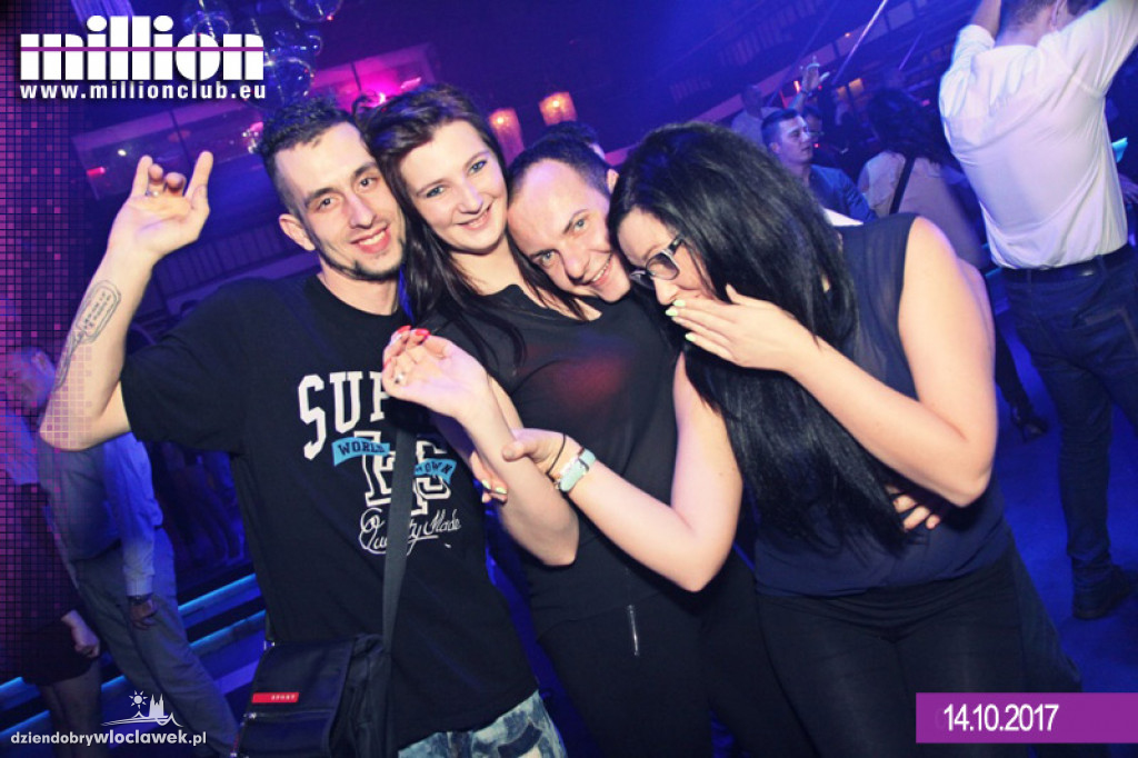 Sobotnia zabawa w klubie Million