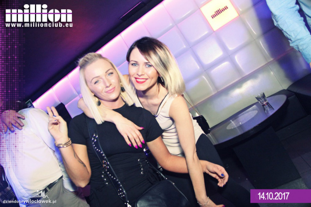 Sobotnia zabawa w klubie Million