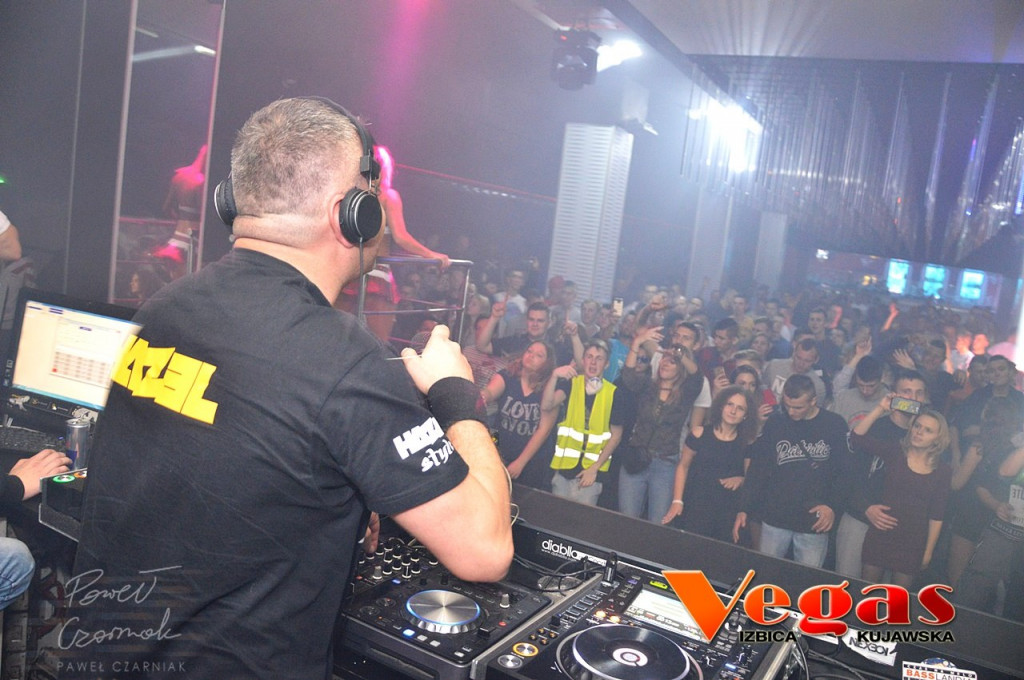 DJ Hazel w klubie Vegas w Izbicy Kuj.