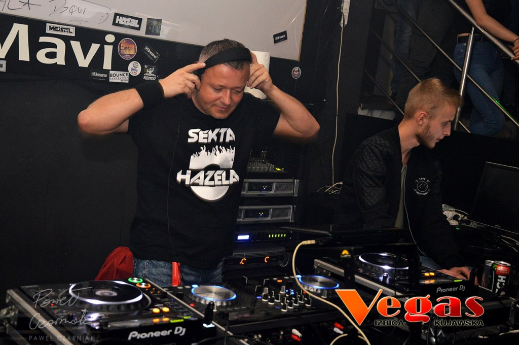 DJ Hazel w klubie Vegas w Izbicy Kuj.