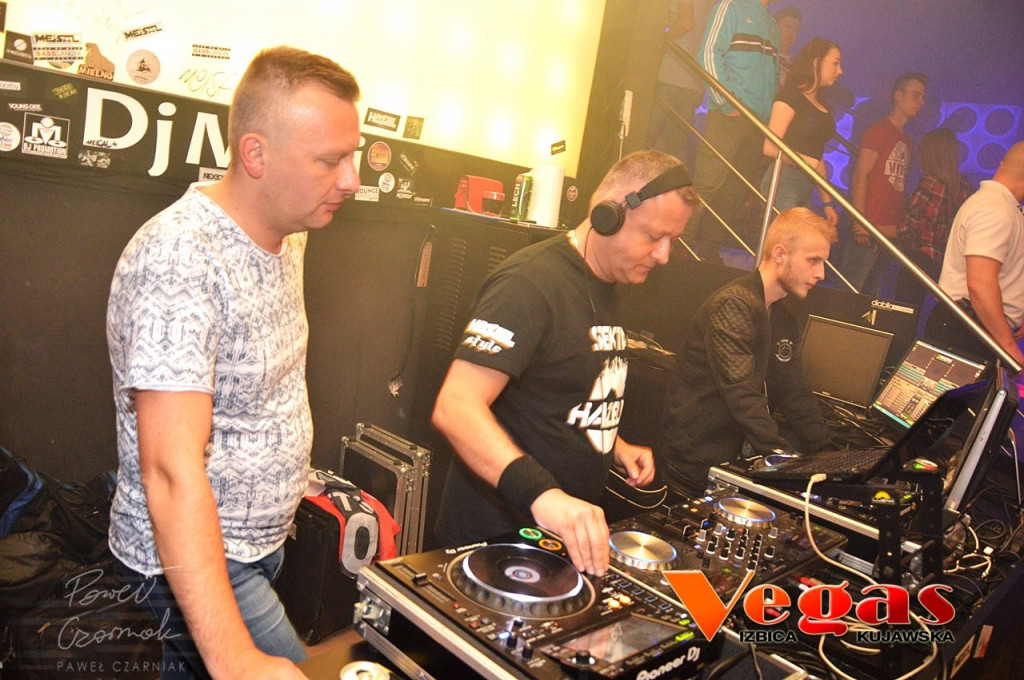 DJ Hazel w klubie Vegas w Izbicy Kuj.