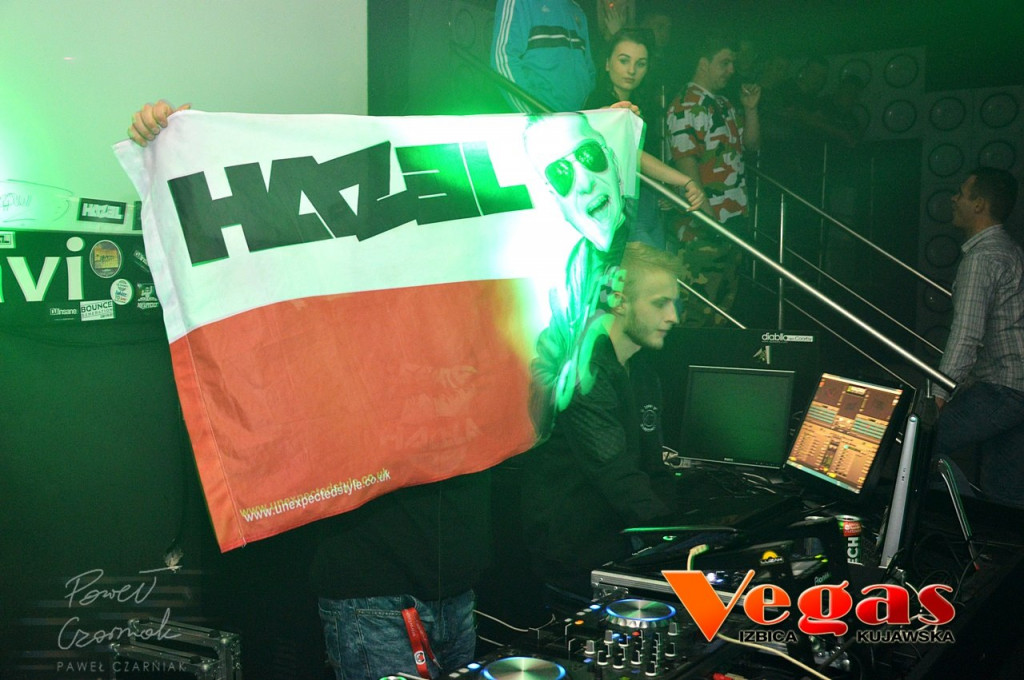 DJ Hazel w klubie Vegas w Izbicy Kuj.