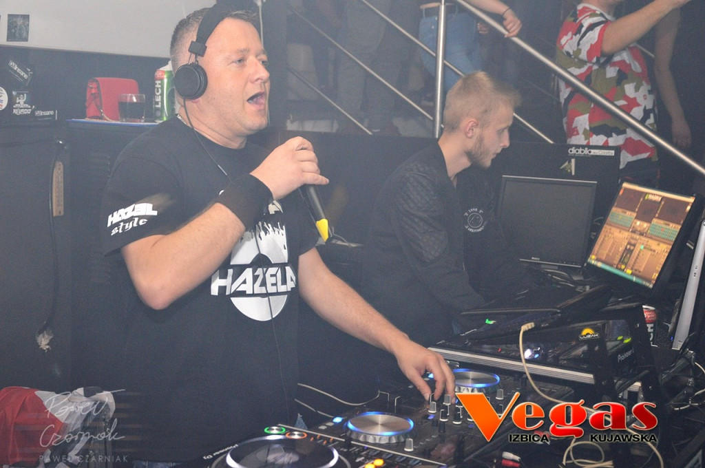 DJ Hazel w klubie Vegas w Izbicy Kuj.
