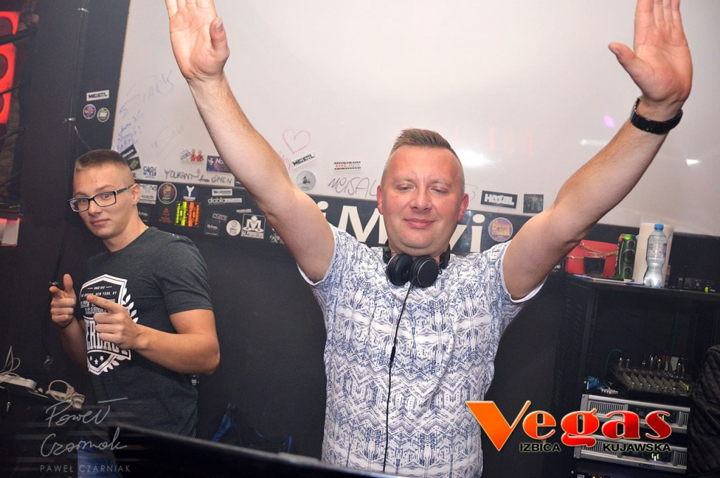 DJ Hazel w klubie Vegas w Izbicy Kuj.