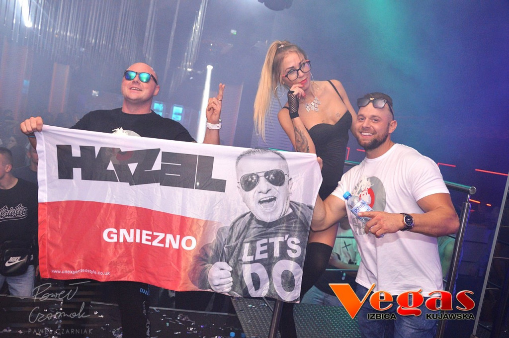 DJ Hazel w klubie Vegas w Izbicy Kuj.