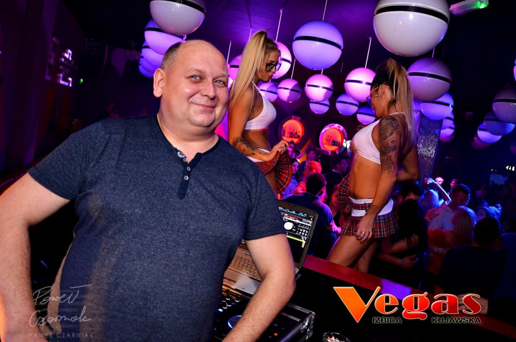 DJ Hazel w klubie Vegas w Izbicy Kuj.