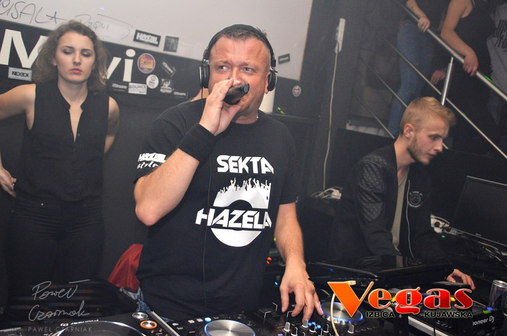 DJ Hazel w klubie Vegas w Izbicy Kuj.