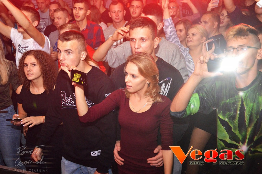 DJ Hazel w klubie Vegas w Izbicy Kuj.