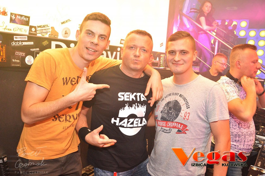 DJ Hazel w klubie Vegas w Izbicy Kuj.