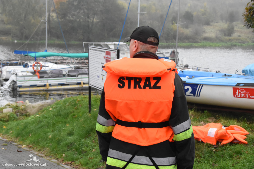 Straż pożarna na przystani wodnej