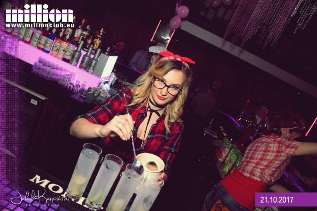 Szalona sobotnia noc w klubie Million
