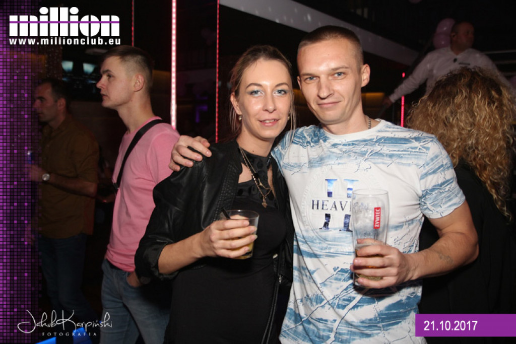 Szalona sobotnia noc w klubie Million