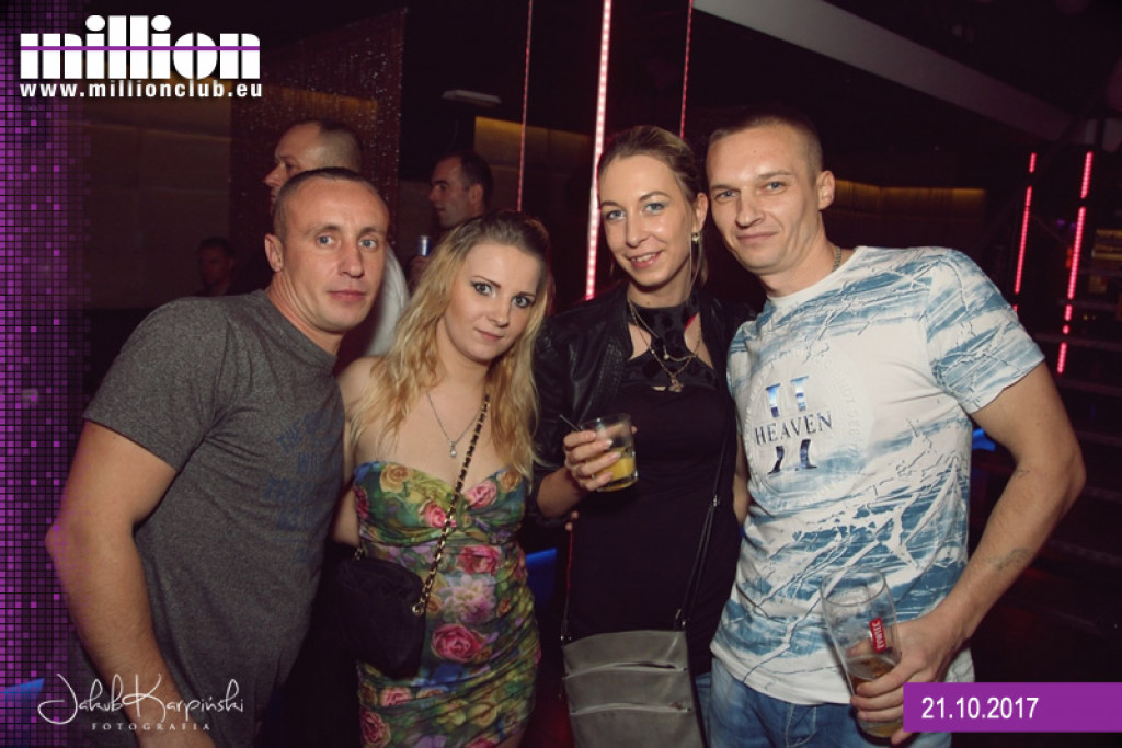Szalona sobotnia noc w klubie Million