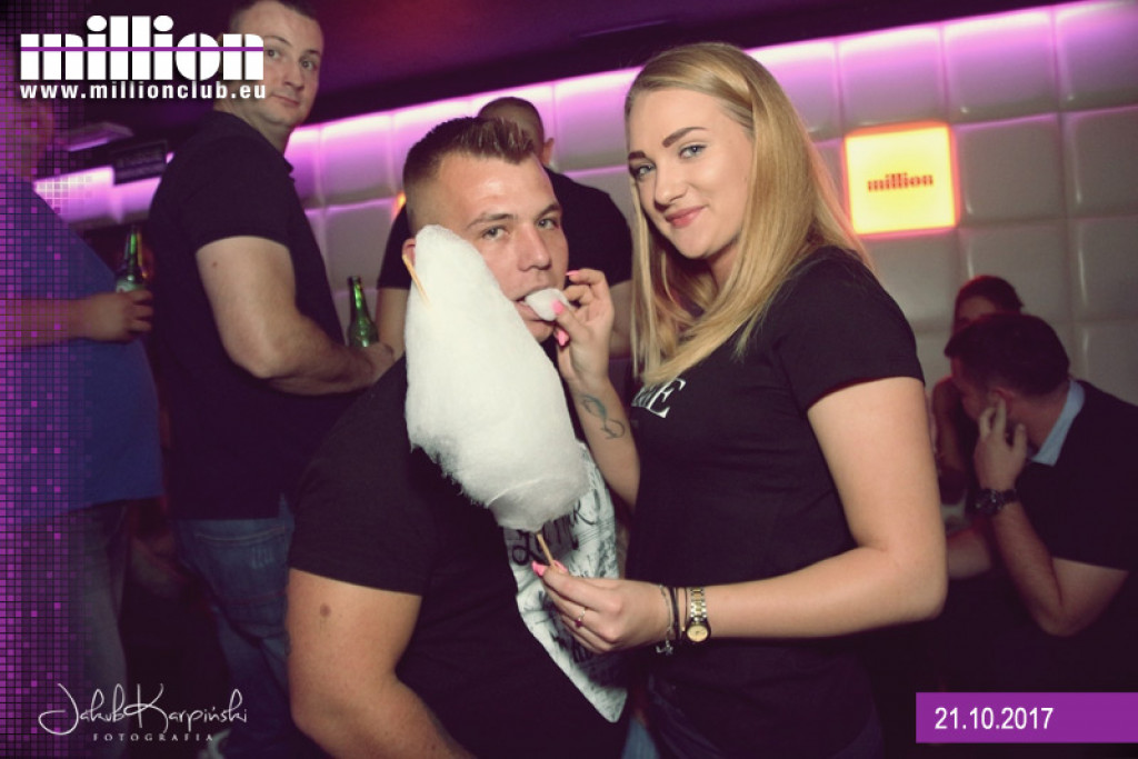 Szalona sobotnia noc w klubie Million