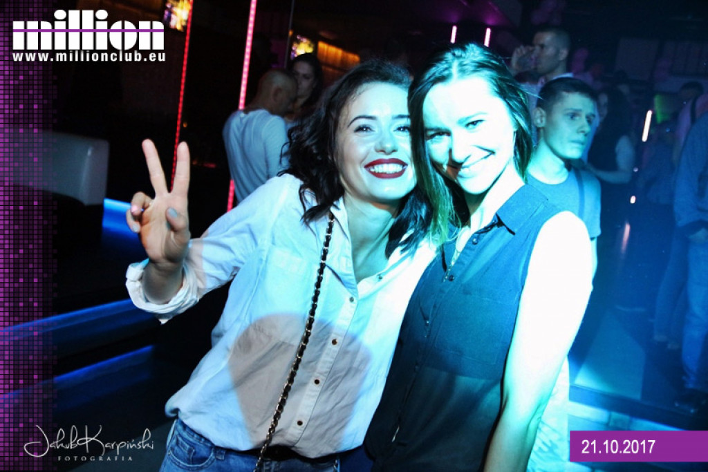 Szalona sobotnia noc w klubie Million