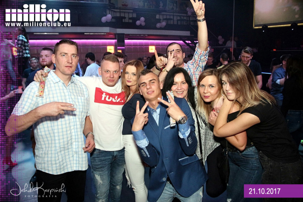 Szalona sobotnia noc w klubie Million