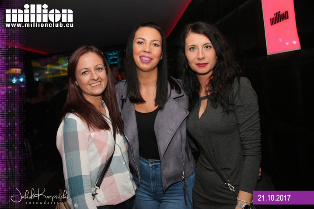 Szalona sobotnia noc w klubie Million