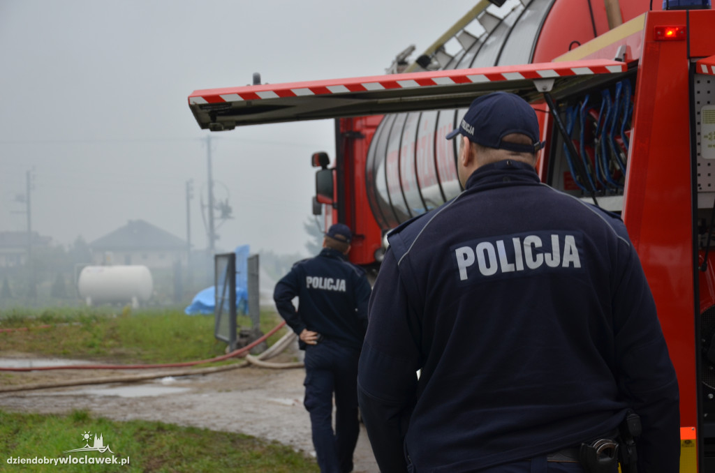 Pożar domu w Nowym Witoszynie