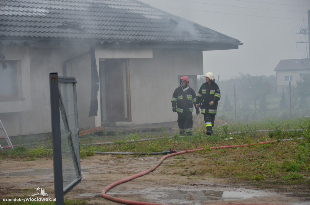 Pożar domu w Nowym Witoszynie