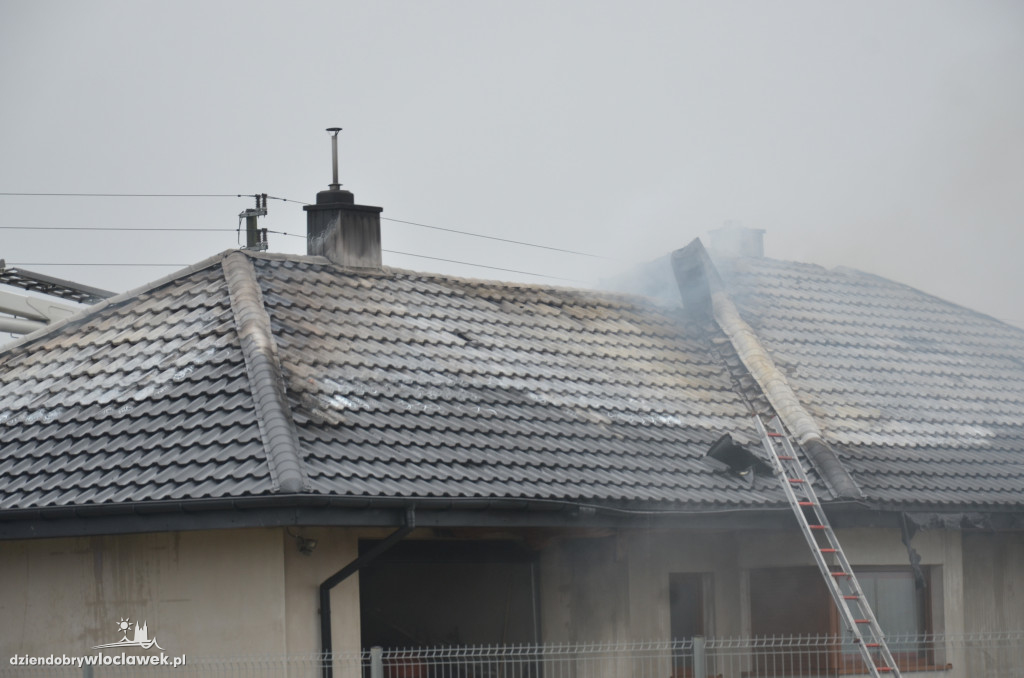 Pożar domu w Nowym Witoszynie