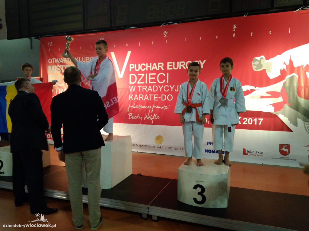 Medale na V Pucharze Europy dzieci