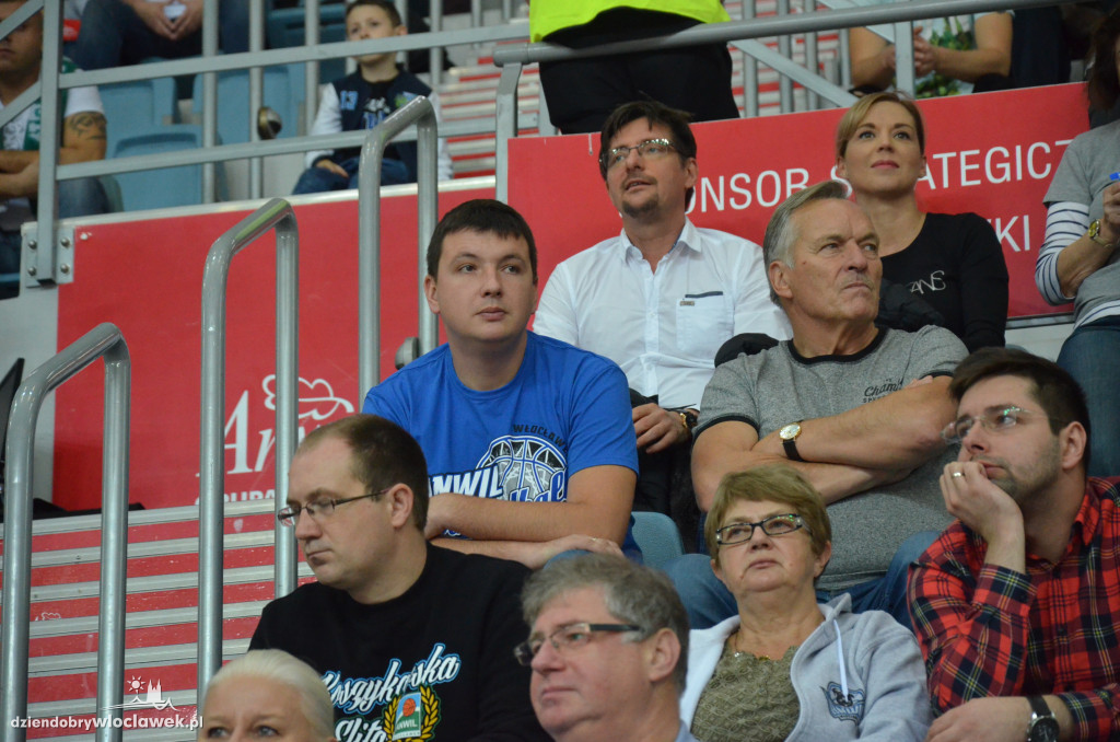 Kibice na meczu Anwil - Czarni Słupsk