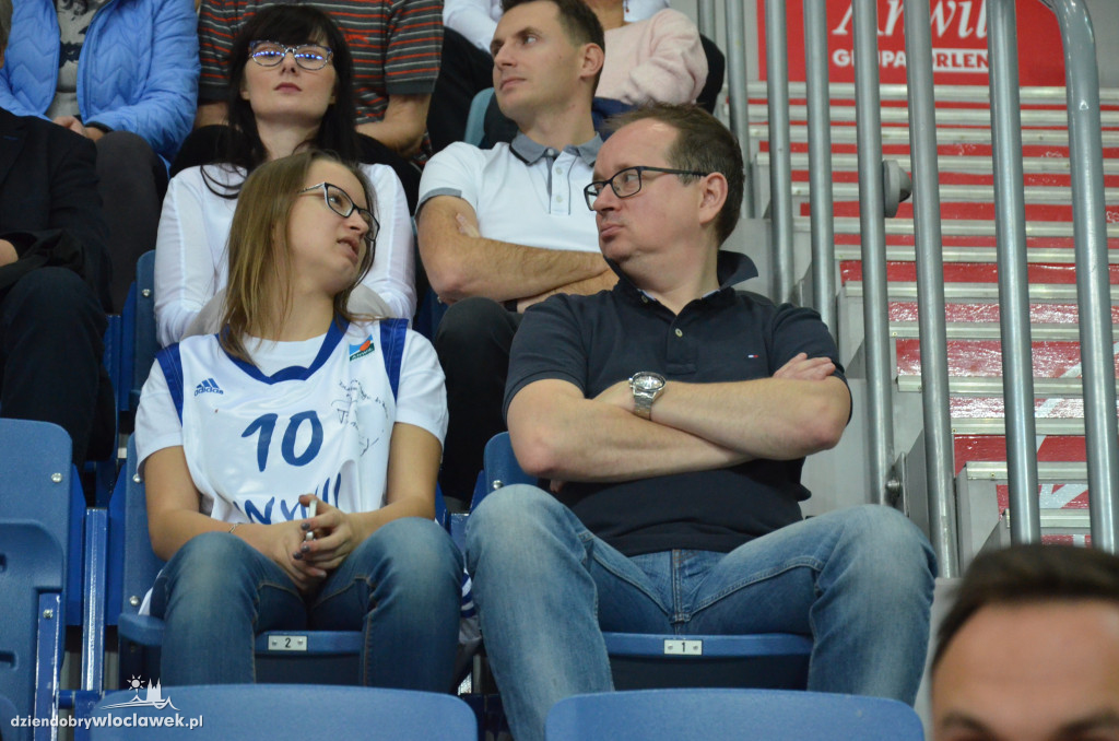 Kibice na meczu Anwil - Czarni Słupsk