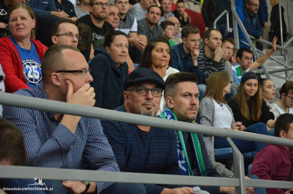 Kibice na meczu Anwil - Czarni Słupsk