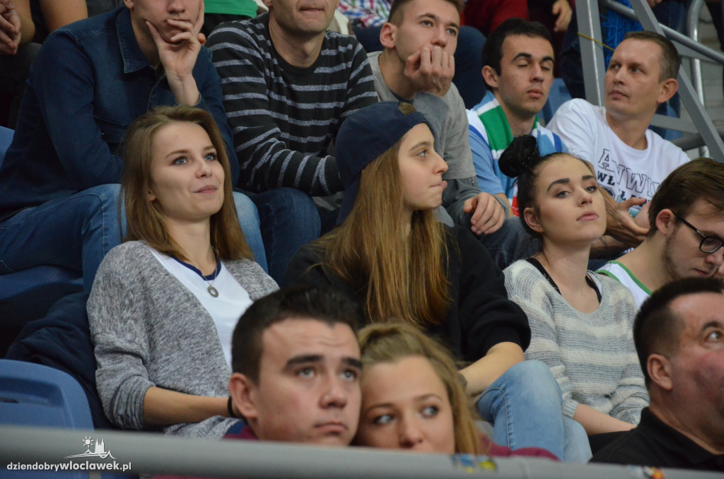 Kibice na meczu Anwil - Czarni Słupsk